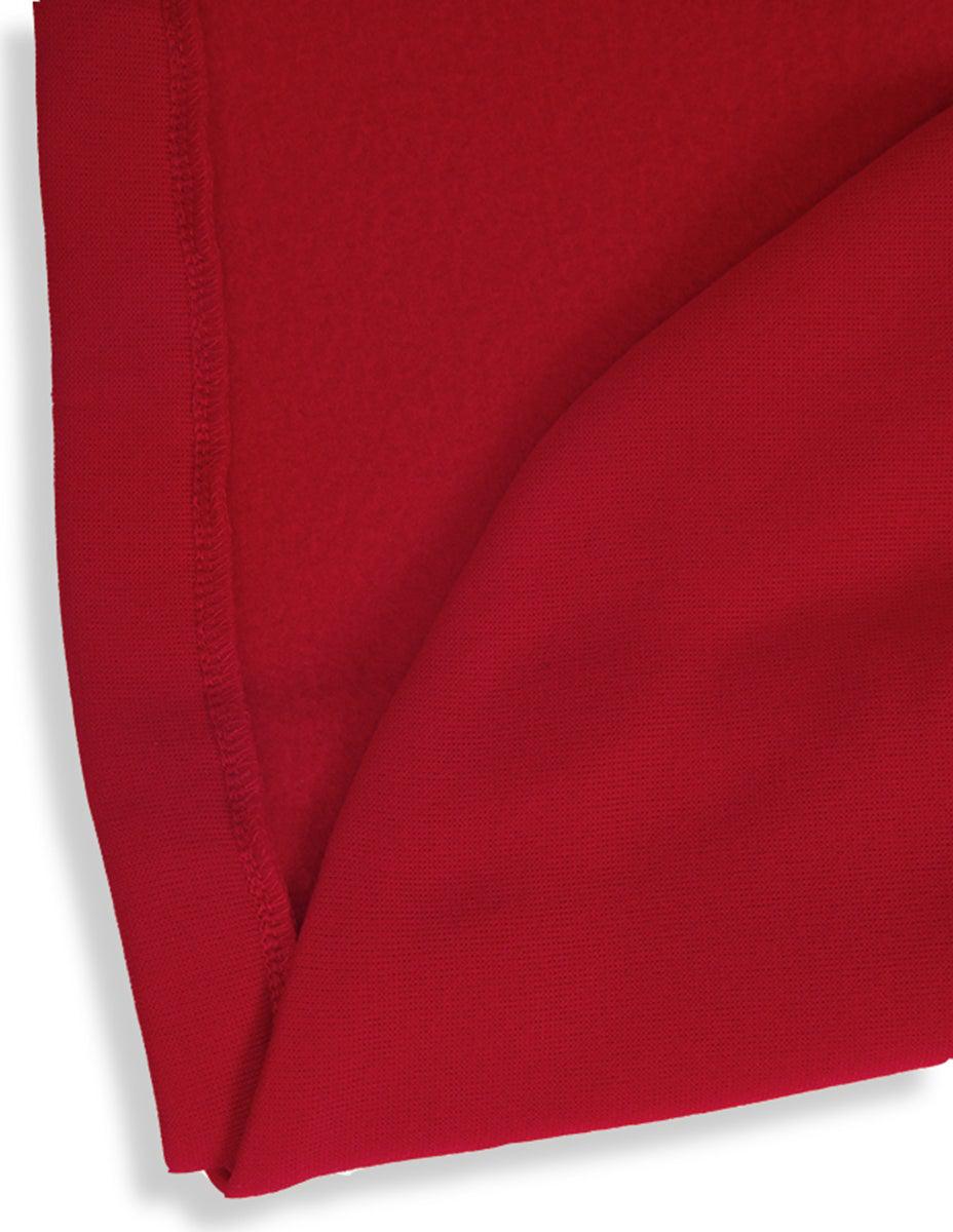 Even&Vil® - Motor Red Uneven Hem Zip Up Hoodie Cardigan